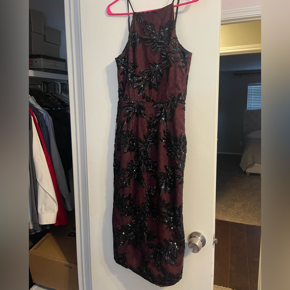 Dress the Population midi sequin dress